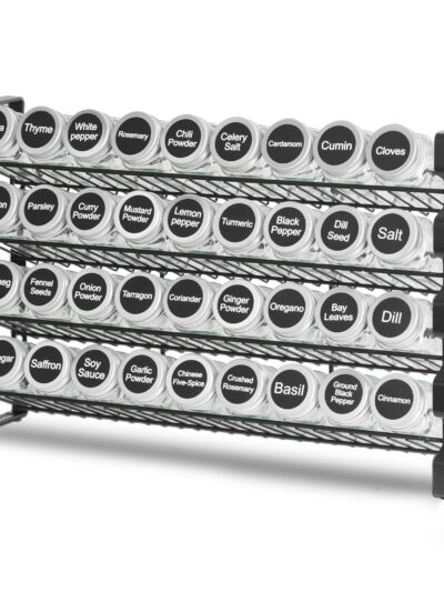 Spice Rack Organizer For Cabinet Kitchen Countertop Seasoning Organizer 23x16 In