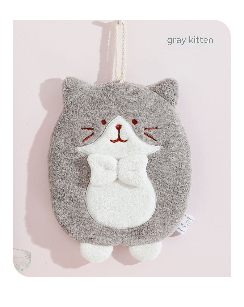 Absorbent Lint-free Hanging Kitchen Hand Towel - Image 4