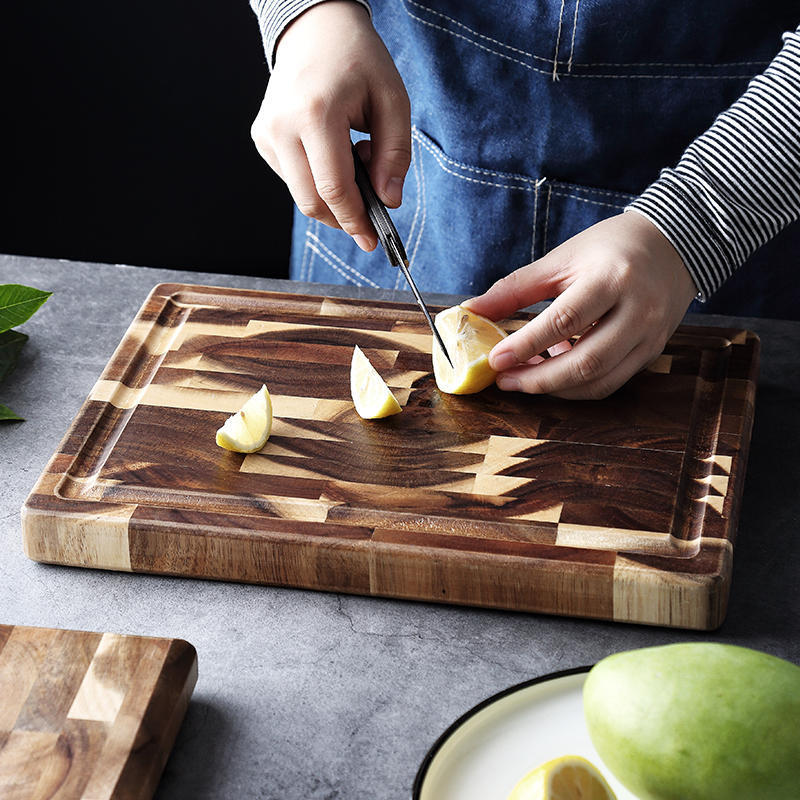 Parquet Solid Wood Cutting Board - Image 3