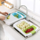 Kitchen Sink Cutting Board Wash Station