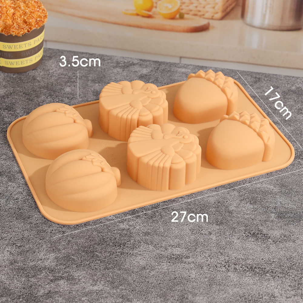 Autumn Leaf, Fall Pumpkin Silicone Baking Mold - Image 10