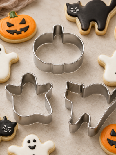 Festive Fall Halloween Cookie Cutter Set