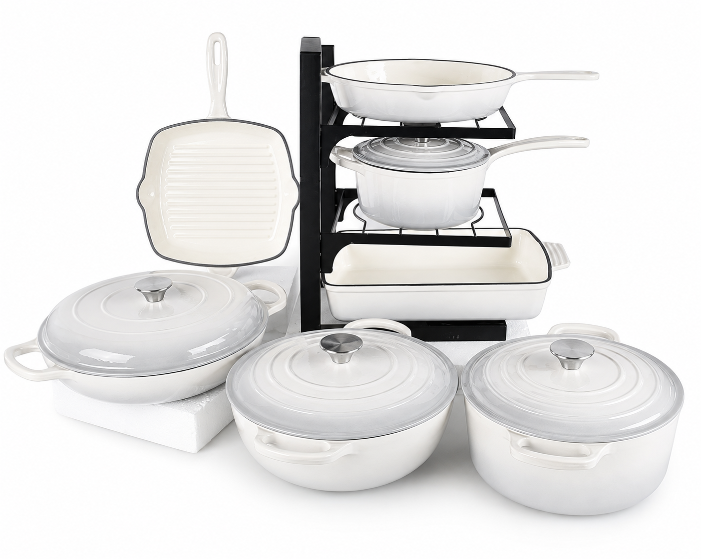 Cast Iron Enamel Cookware - Image 5