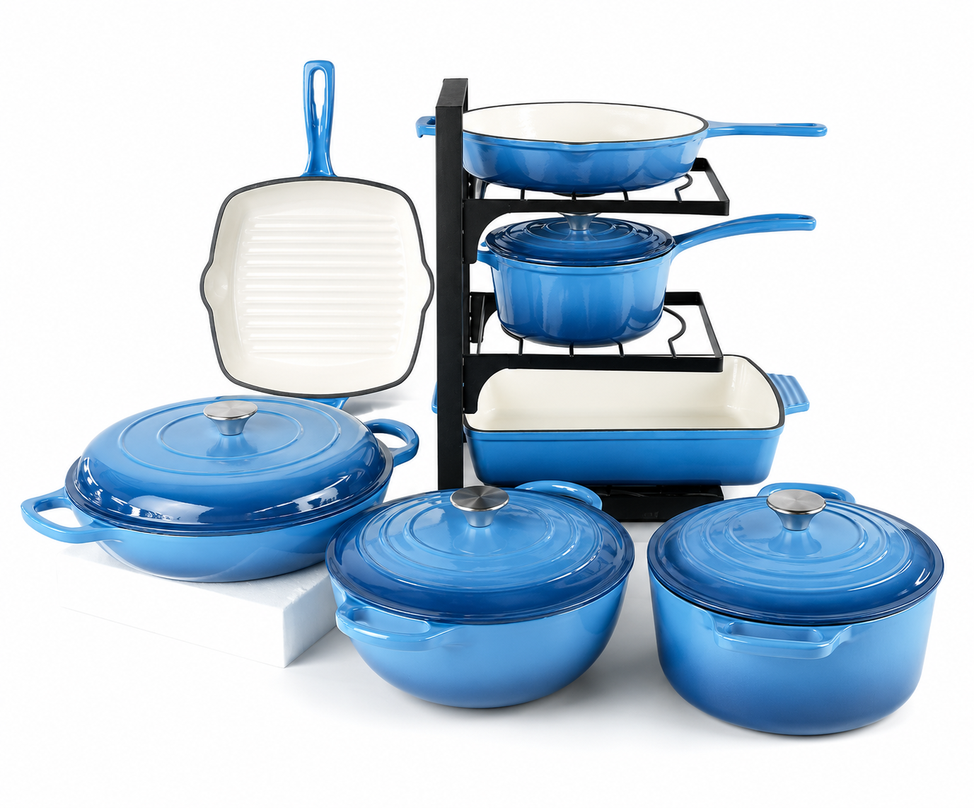 Cast Iron Enamel Cookware - Image 2