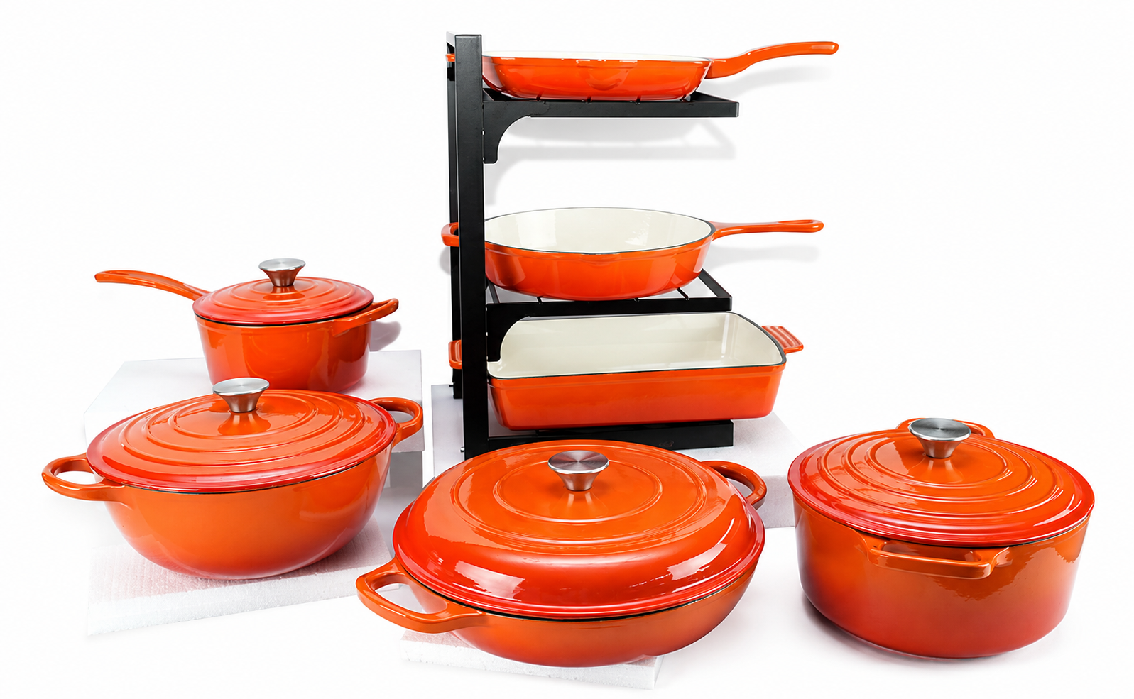 Cast Iron Enamel Cookware - Image 9