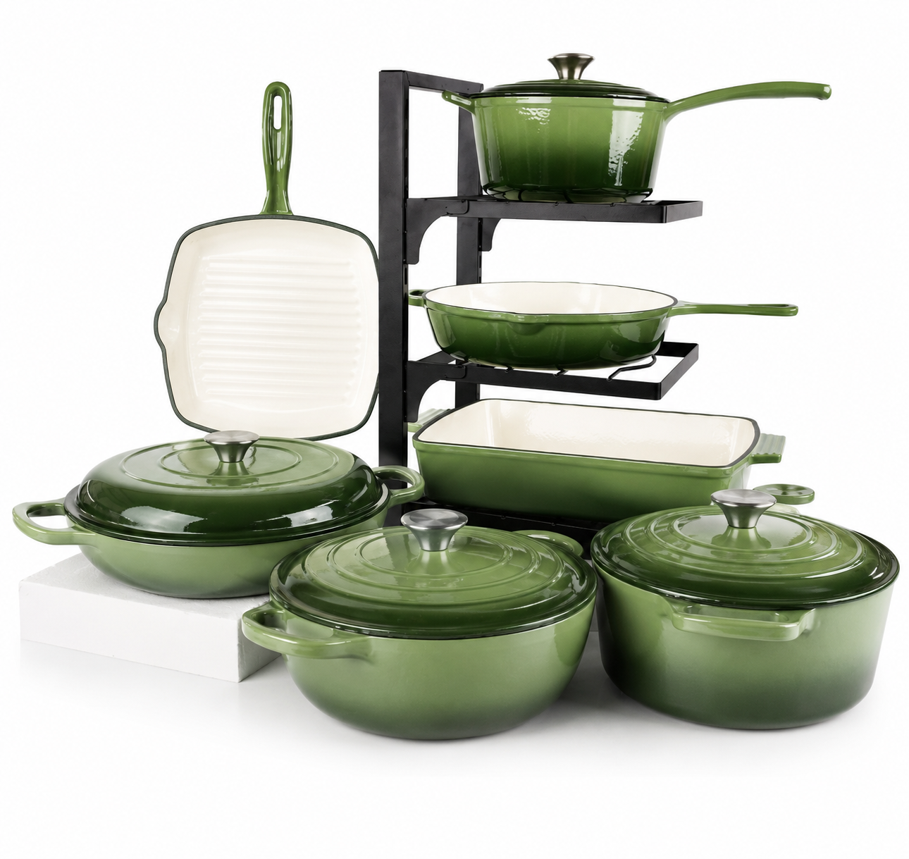 Cast Iron Enamel Cookware - Image 7
