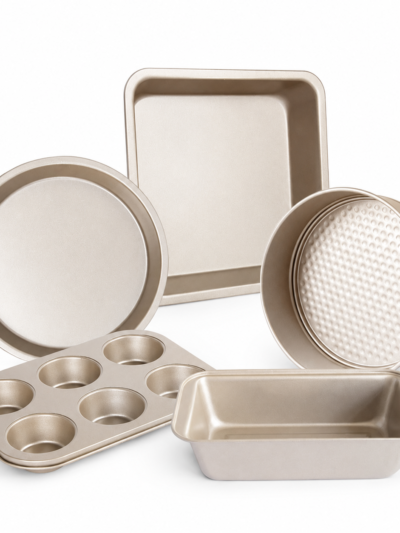Golden Champaign Baking Set