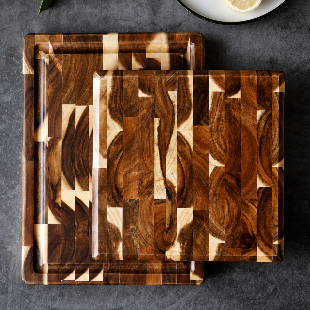 Parquet Solid Wood Cutting Board