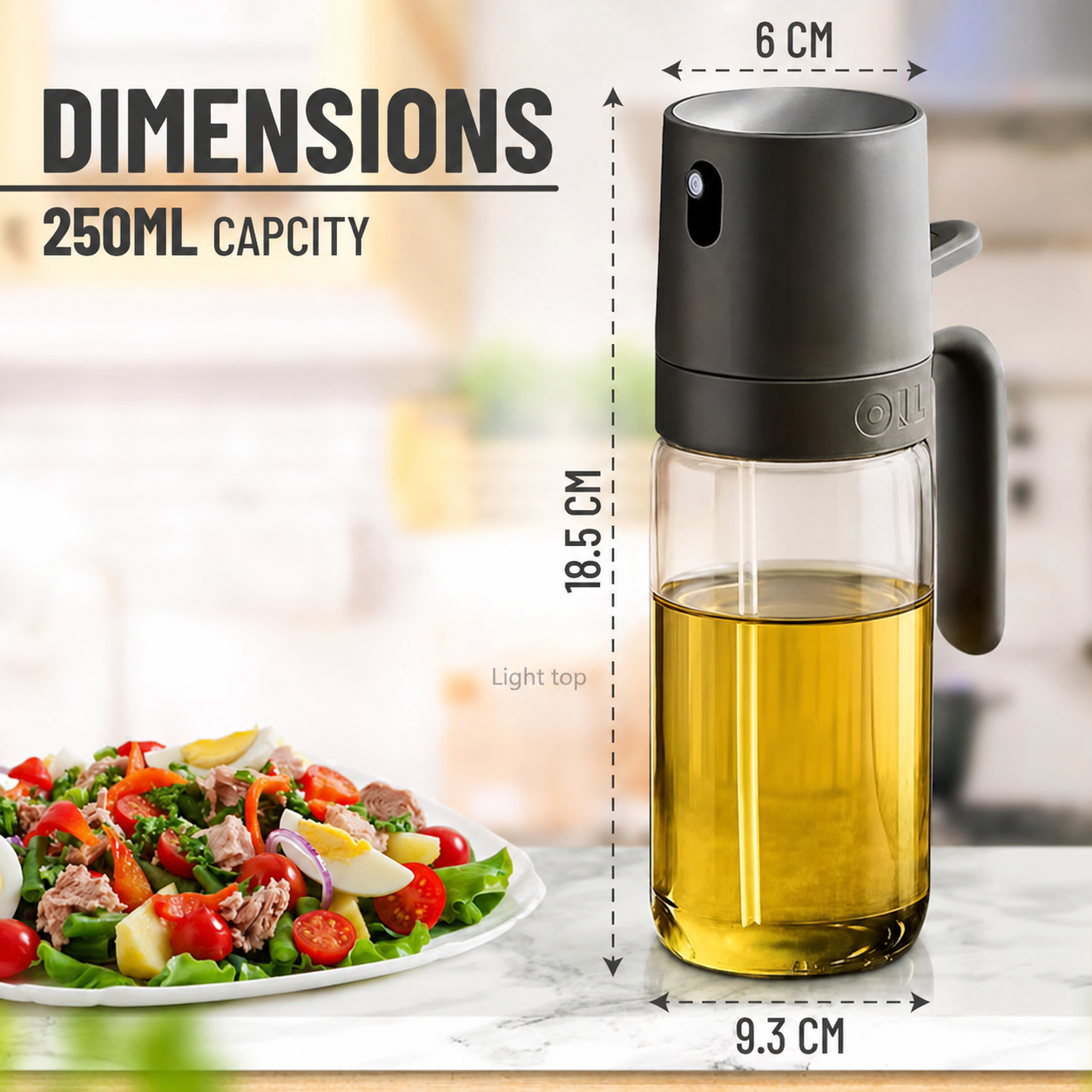 Glass Oil Sprayer Bottle - Image 5