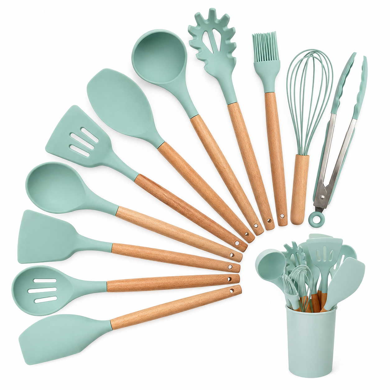 Silicone Cooking Utensil Set