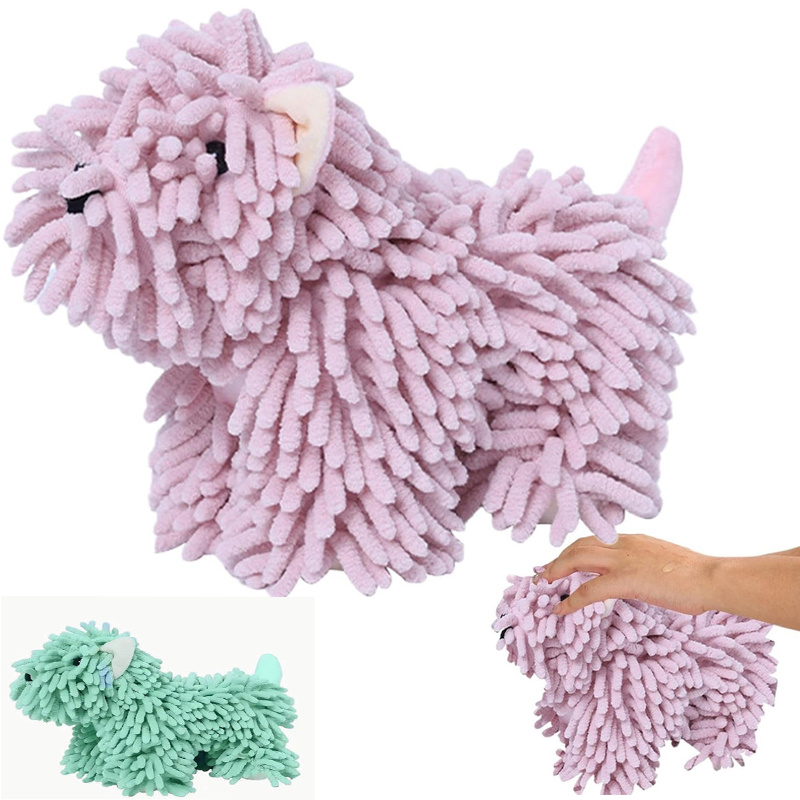 Cute Puppy Shaped Towel