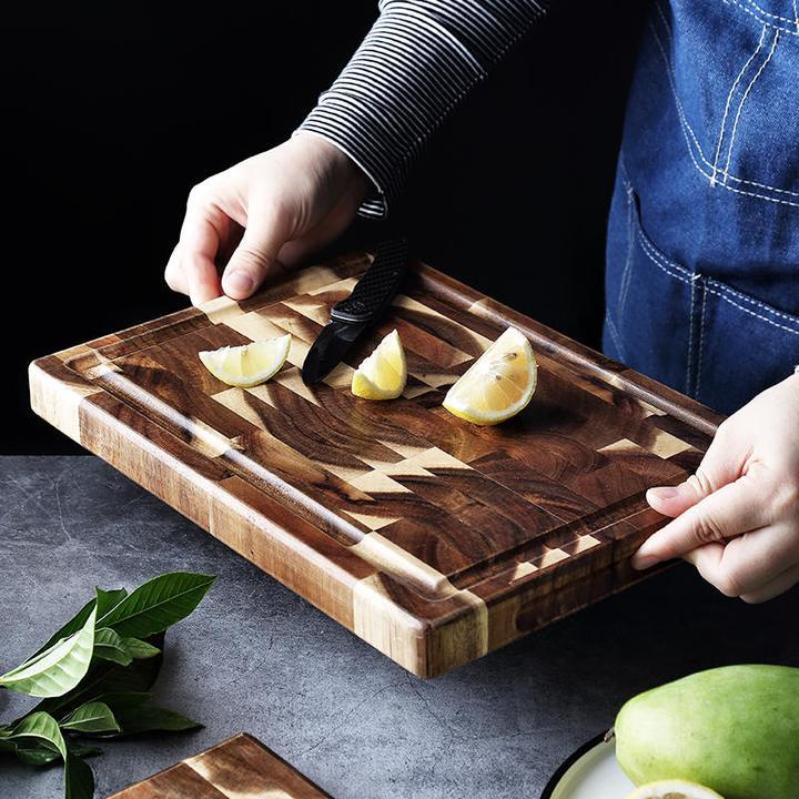 Parquet Solid Wood Cutting Board - Image 6