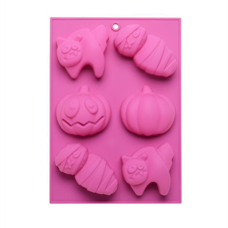 Halloween Shapes, Jack o Lantern Pumpkin Silicone Baking Mold - Image 4