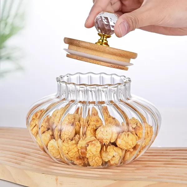 Borosilicate Glass Coffee Jar with Sealing Lid - Image 4