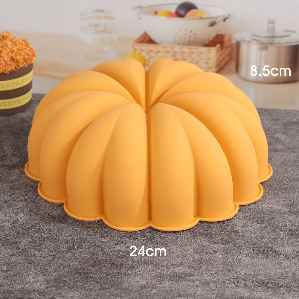 Autumn Leaf, Fall Pumpkin Silicone Baking Mold - Image 2