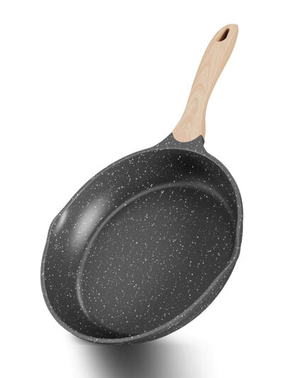 Stone Nonstick Frying Pan With Heat-Resistant Handle