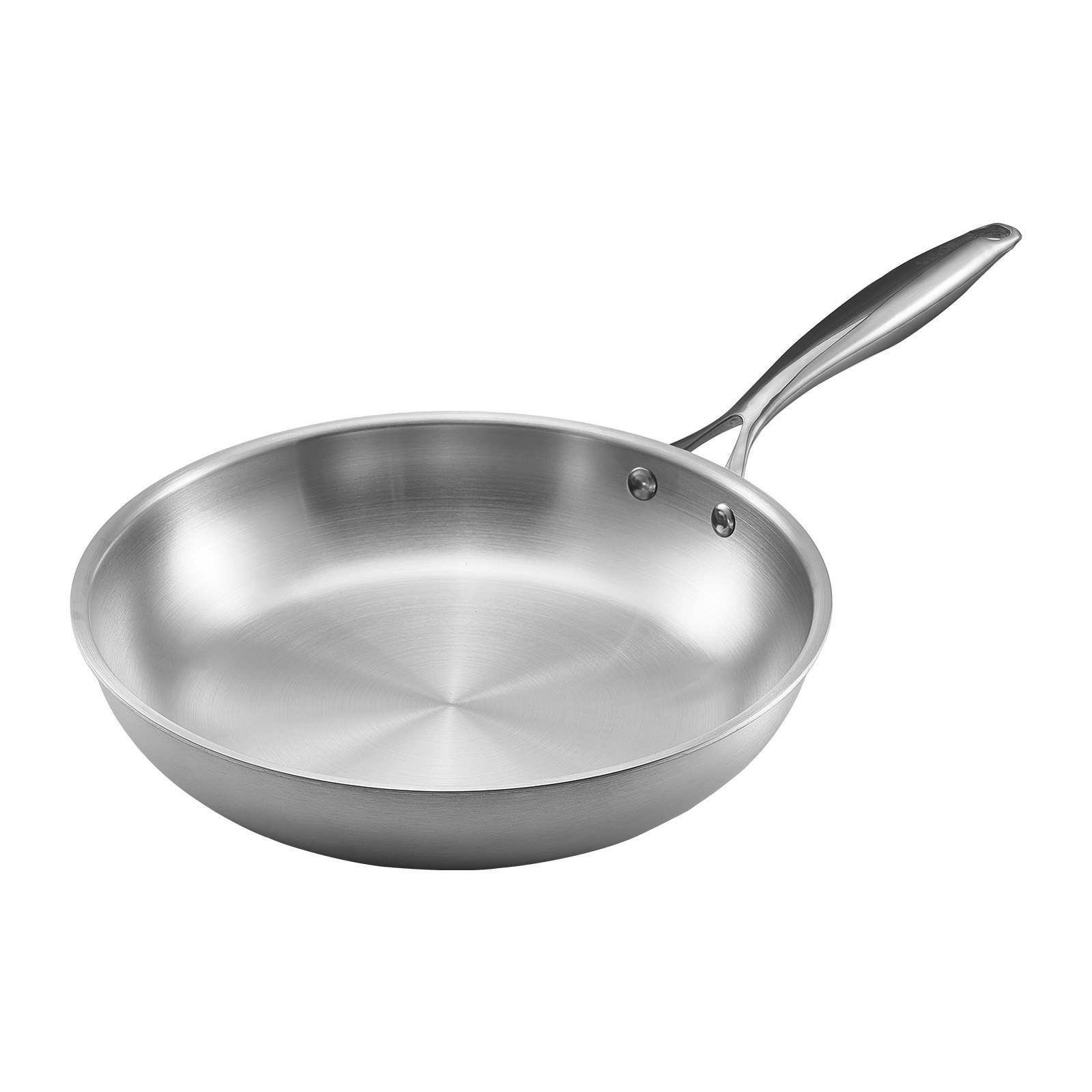 Stainless Steel Frying Pan 3 Piece Set - Image 2